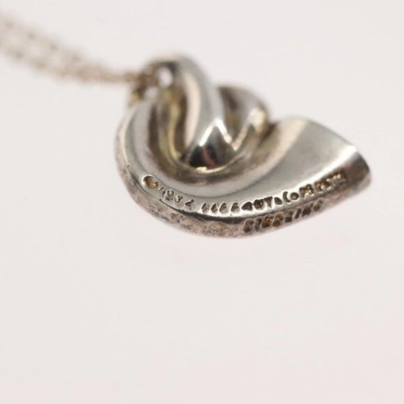 TIFFANY&Co. Horn Necklace Ag925 Silver Auth - Picture 16 of 16